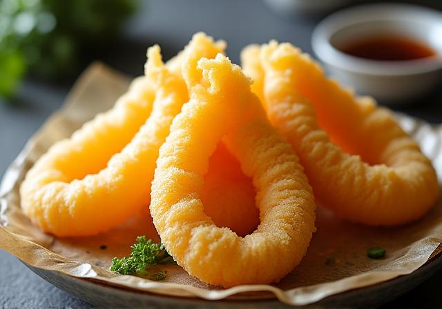 季節野菜の揚げたて天ぷら